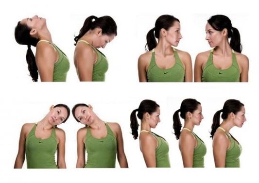 Ginástica para osteocondrose cervical