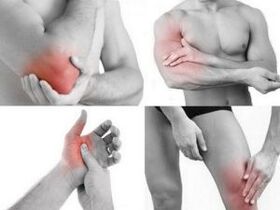 dor nas articulações dos braços e pernas